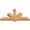 Ekena Millwork Kennewick Rough Sawn Timber Gable Bracket, Western Red Cedar, 60"W x 32"H x 4"D x 6"F, 13/12 Pitch GBW060X32X0406KEN00RWR - alternate 2